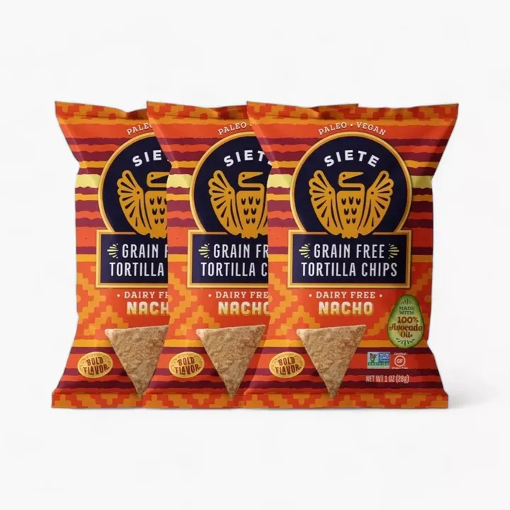 1oz Nacho Grain Free Tortilla Chips - 72 Bags