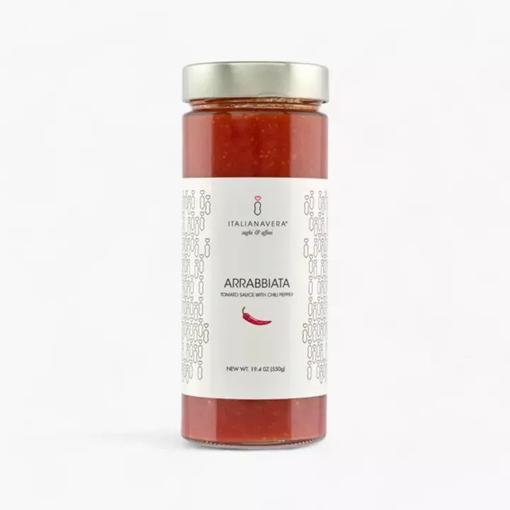 "Arrabbiata" Tomato Sauce with Chili Pepper by Italianavera