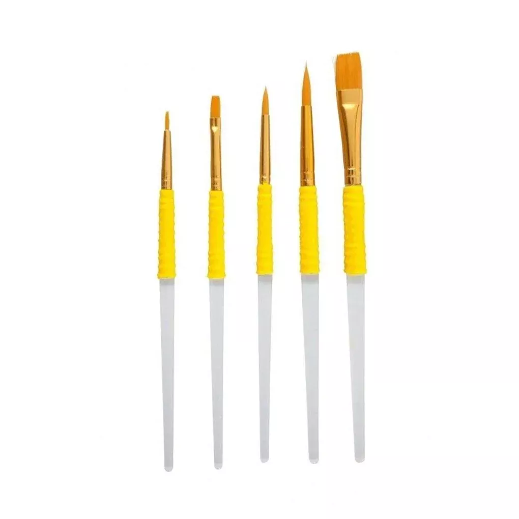 Cake Decorating Brush Set - 5 Piece