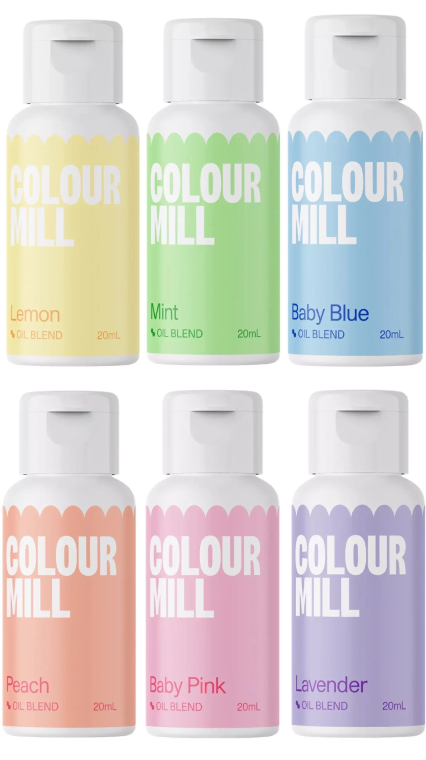 Colour Mill Pastel Collection 20ml., 6pk.