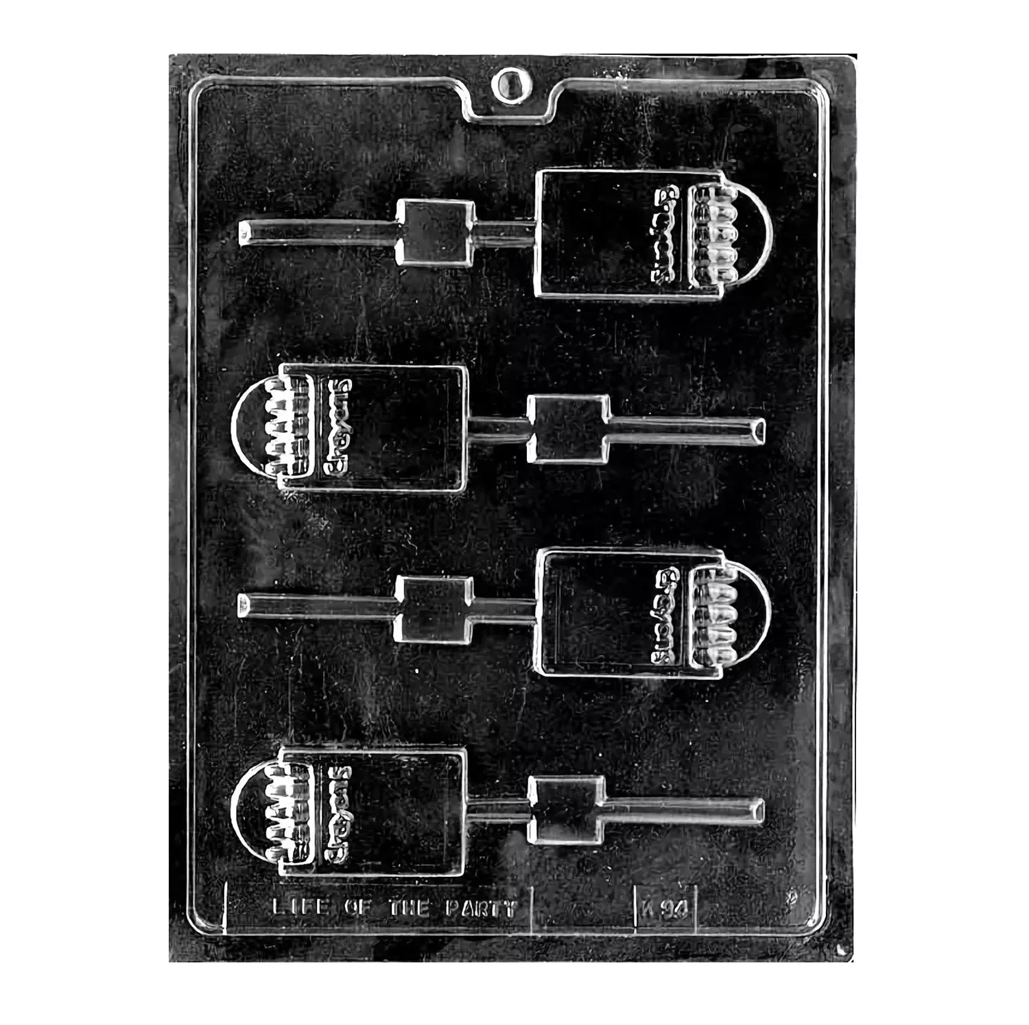 Crayon Box Chocolate Lollipop Mold